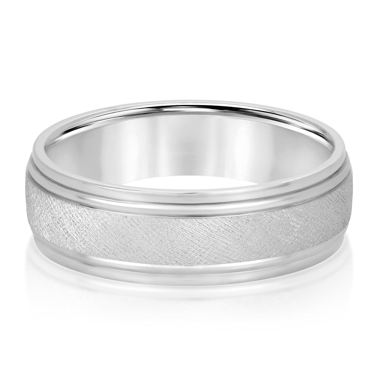 Men's Classic Step Edged Band-VIRABYANI